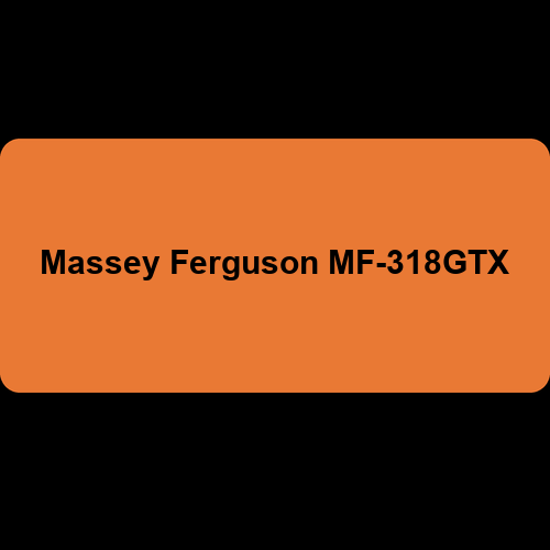 Massey Ferguson MF-318GTX